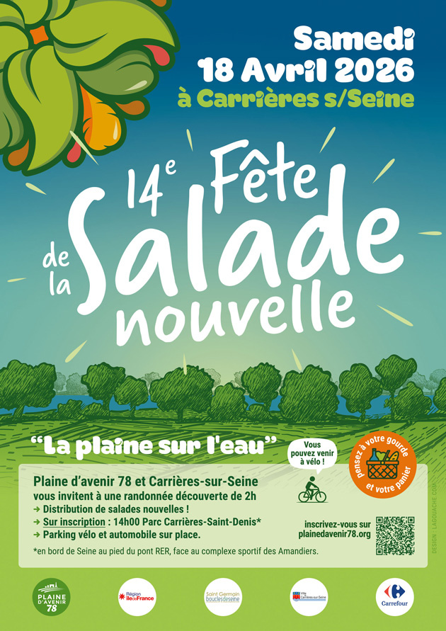 Affiche de la Fête de la salade 2026